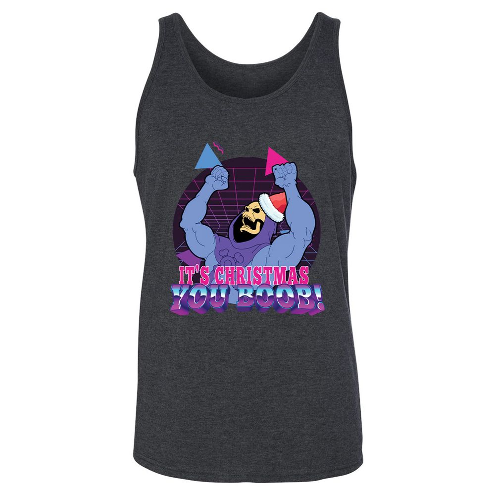 Unisex Jersey Tank - PVFB9N6M - Dark Grey Heather - 6