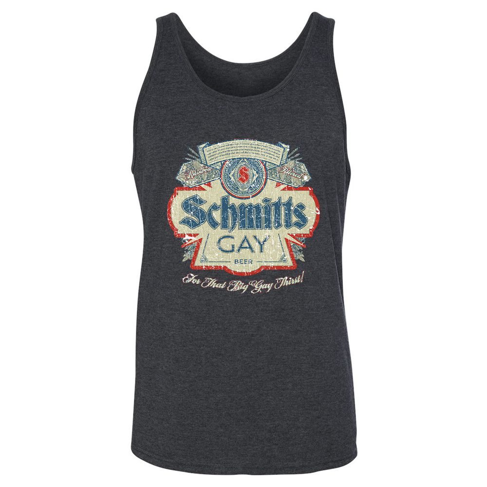 Schmitts Gay Beer - Dark Grey Heather - 6