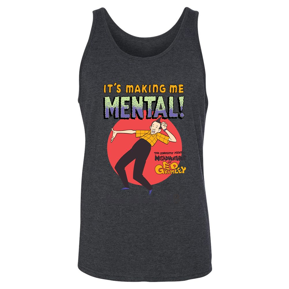 Unisex Jersey Tank - EX7FK2VP - Dark Grey Heather - 6