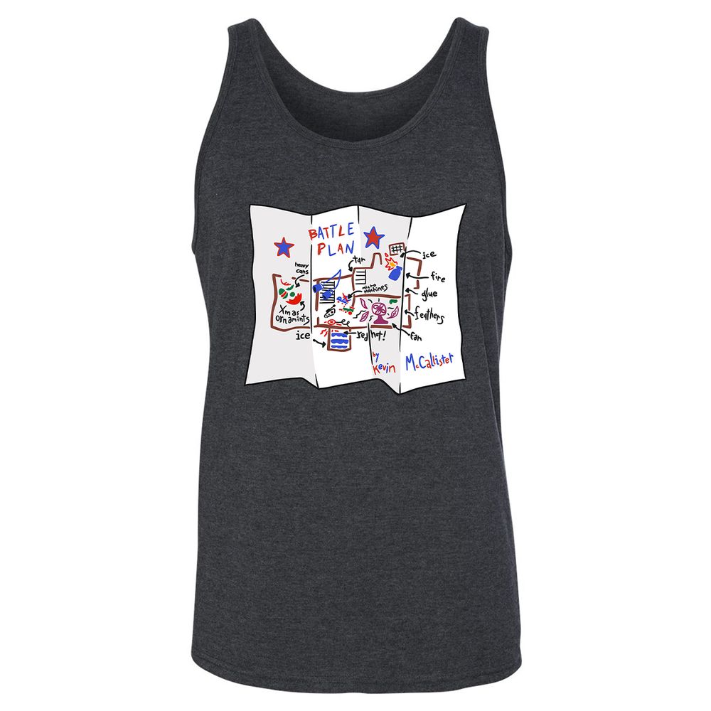 Unisex Jersey Tank - XYK45K39 - Dark Grey Heather - 6