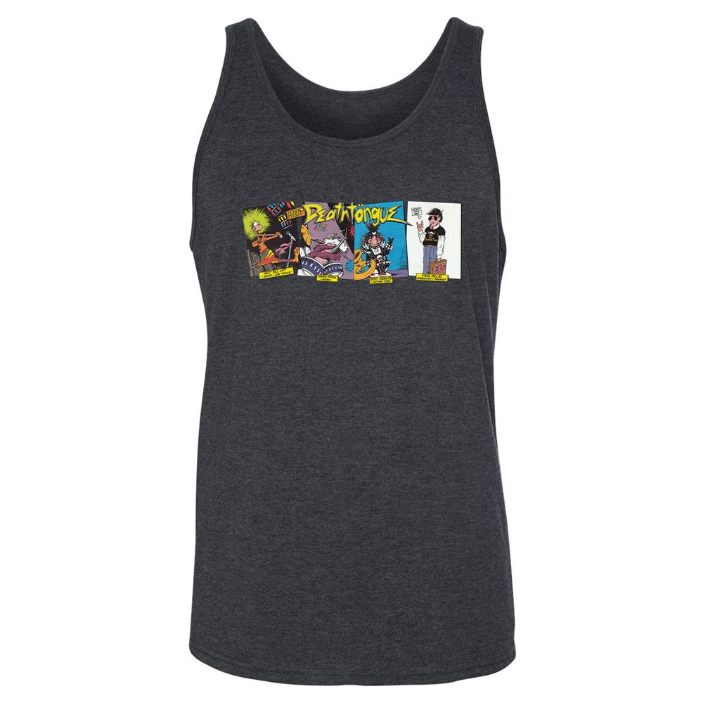 Unisex Jersey Tank - NUL6JSGX - Dark Grey Heather - 6