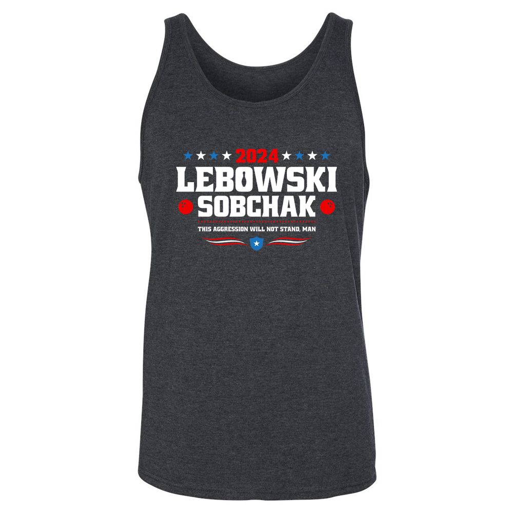 Unisex Jersey Tank - M1F2JCL4 - Dark Grey Heather - 6