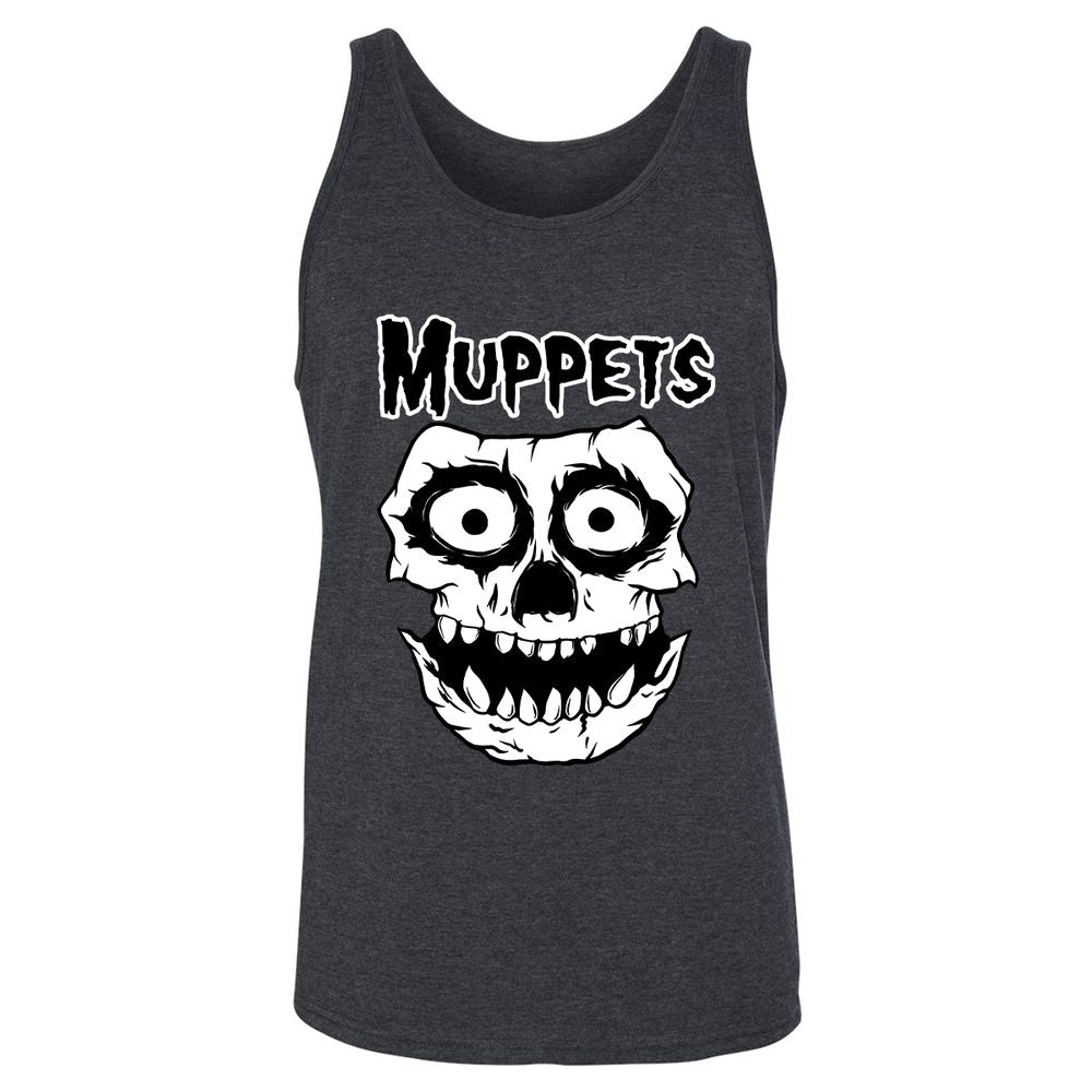 Unisex Jersey Tank - UETLAWX3 - Dark Grey Heather - 6