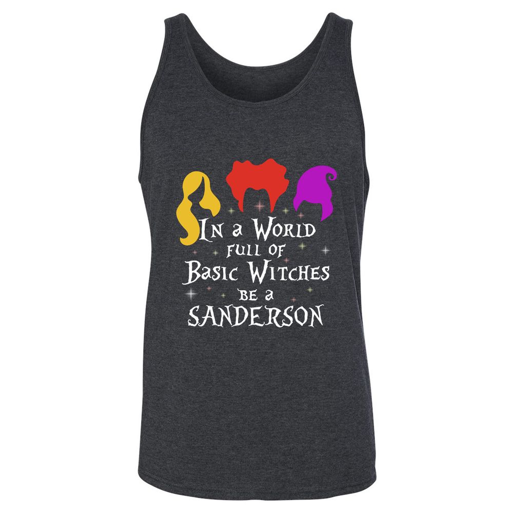 Unisex Jersey Tank - HFQ35H4M - Dark Grey Heather - 6
