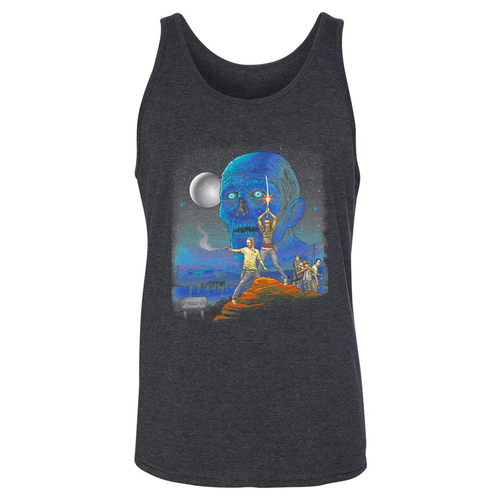 Unisex Jersey Tank - 9U73A25V - Dark Grey Heather - 6