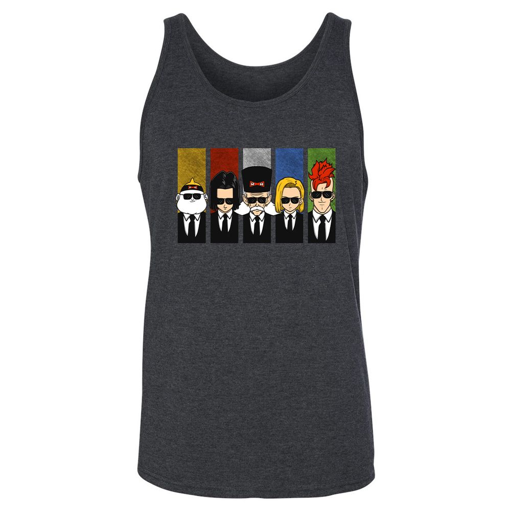 Unisex Jersey Tank - SU6JJZDF - Dark Grey Heather - 6