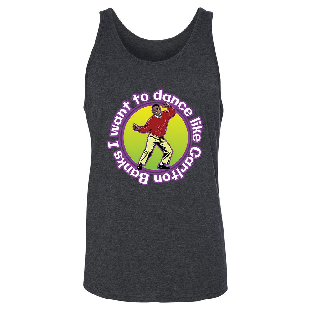 Unisex Jersey Tank - EH1RDXCC - Dark Grey Heather - 6