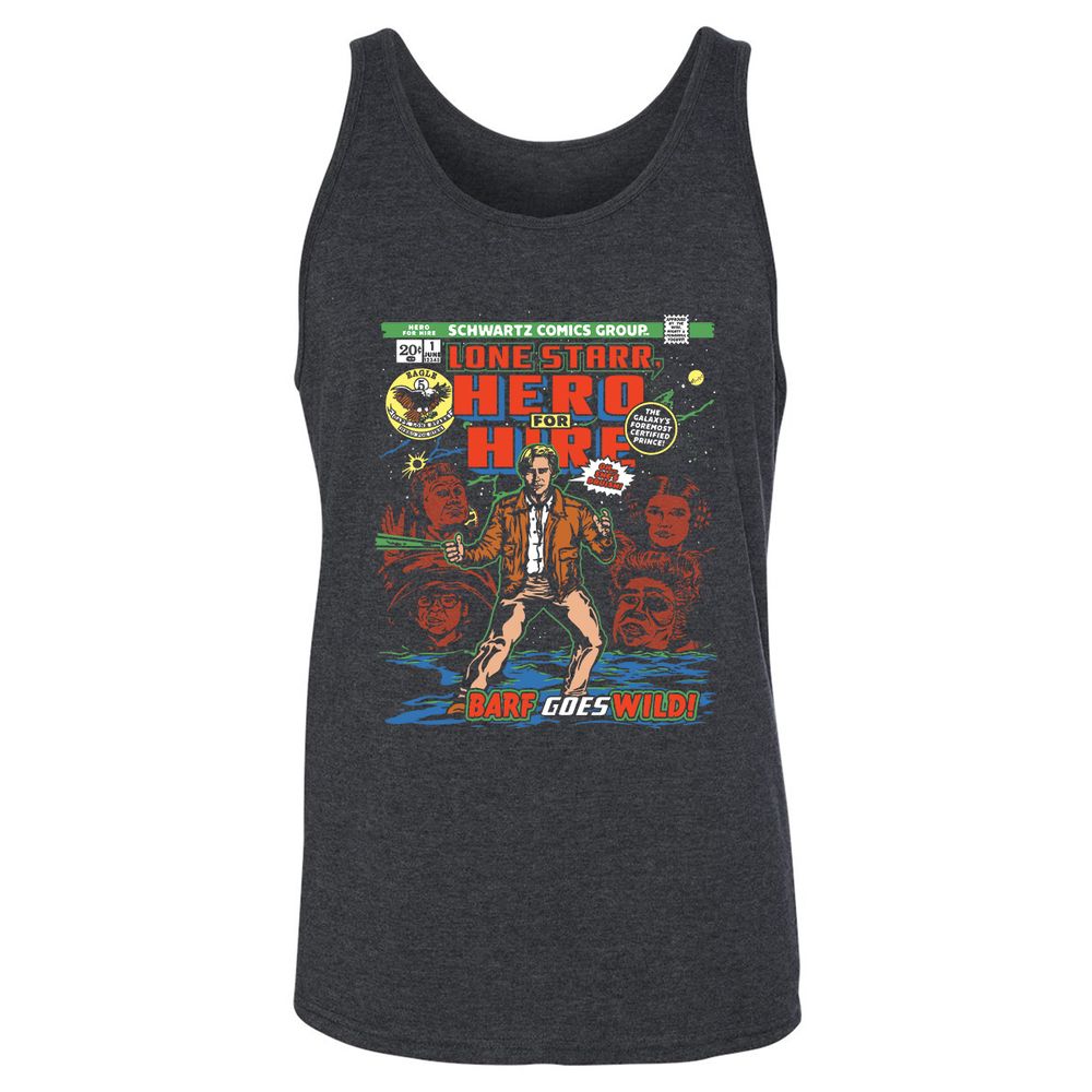 Unisex Jersey Tank - 1SVC3U9J - Dark Grey Heather - 6