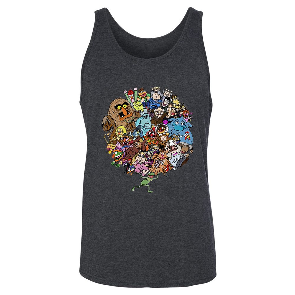Unisex Jersey Tank - NEW798PQ - Dark Grey Heather - 6