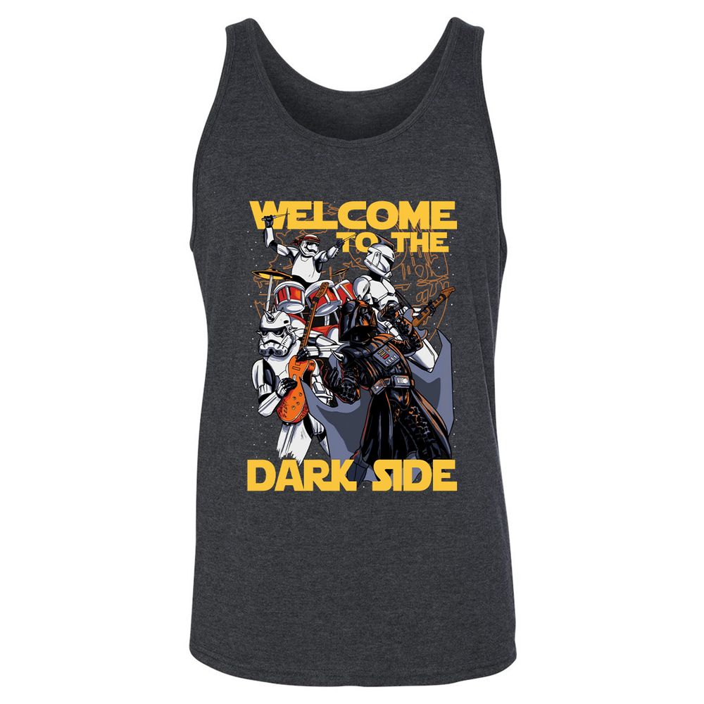 Unisex Jersey Tank - ZWSXTZ15 - Dark Grey Heather - 6