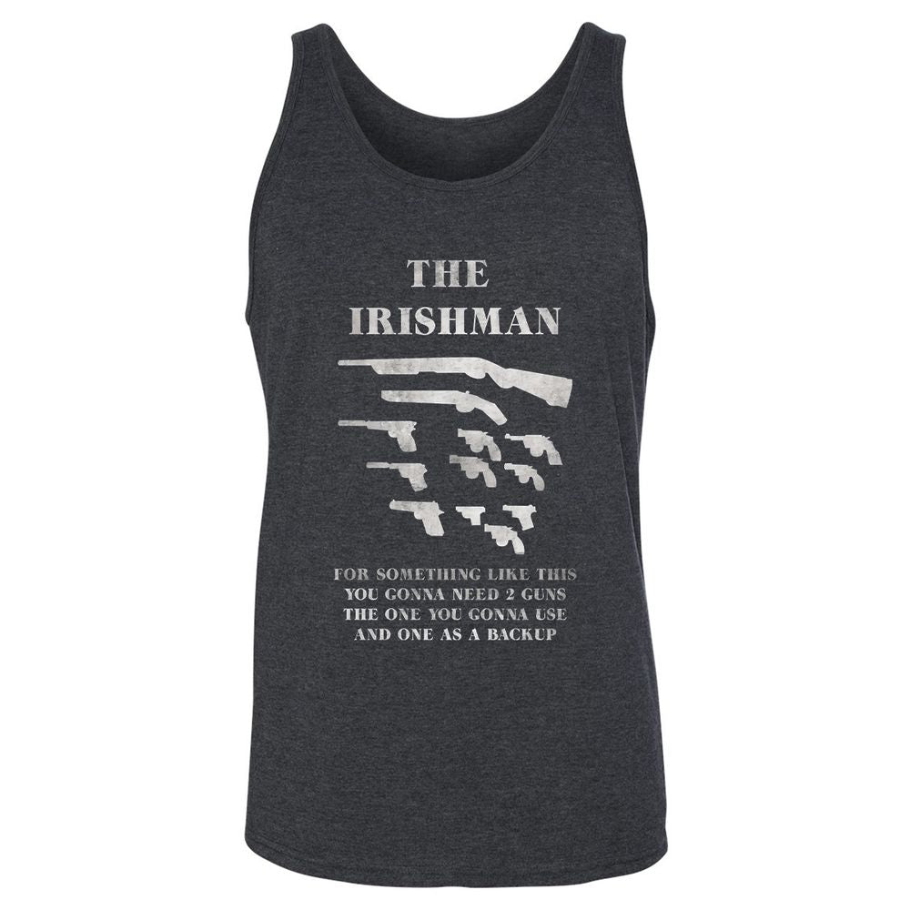 Unisex Jersey Tank - 1BVLUGKS - Dark Grey Heather - 6