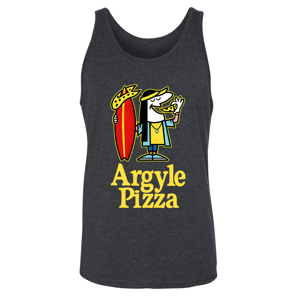 Unisex Jersey Tank - L9422G6M - Dark Grey Heather - 6