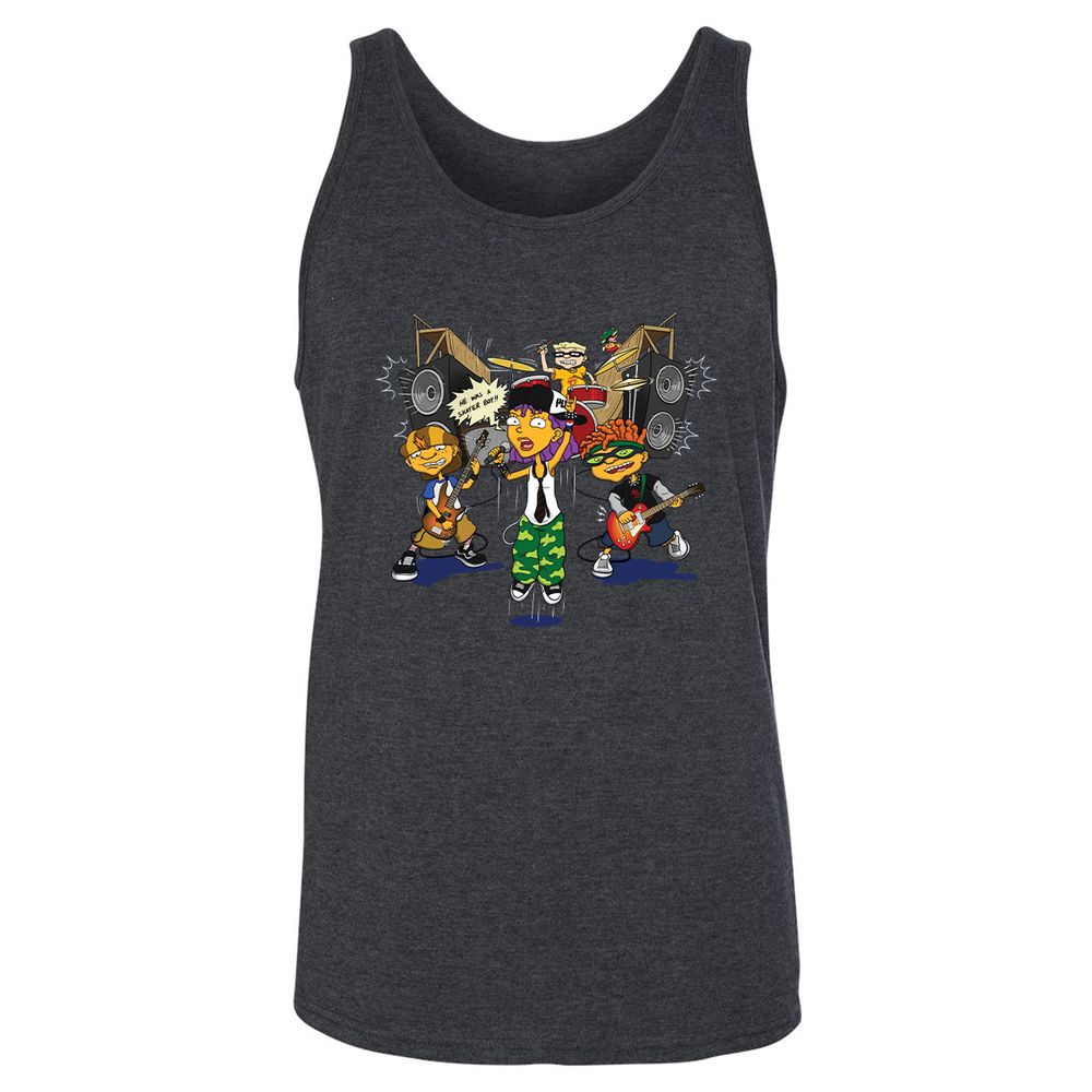 Unisex Jersey Tank - 6Y1AFX7T - Dark Grey Heather - 6