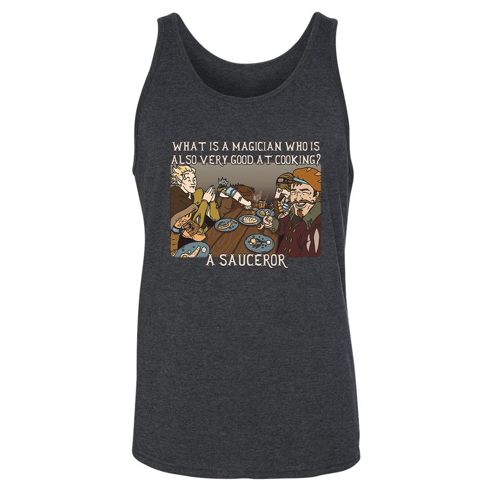 Unisex Jersey Tank - A66XQZ3X - Dark Grey Heather - 6