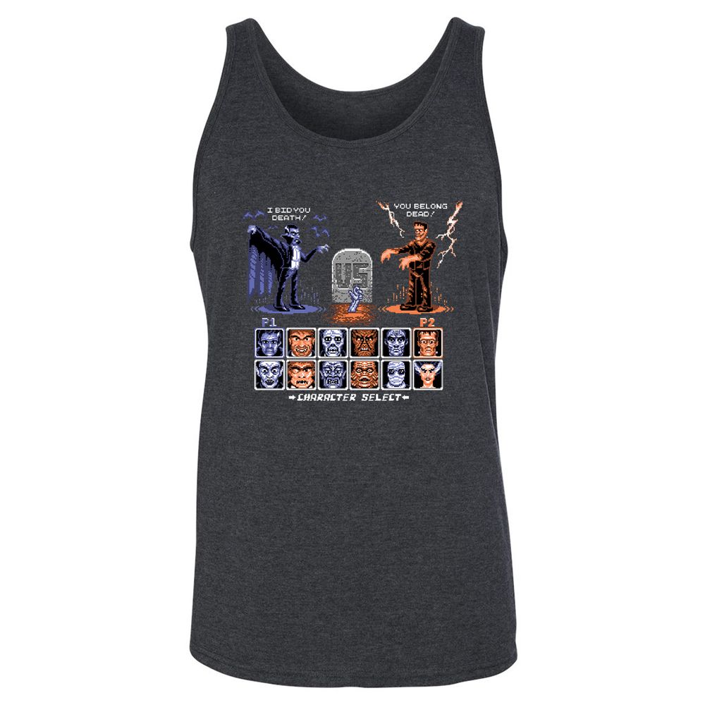 Unisex Jersey Tank - SFC71AJC - Dark Grey Heather - 6