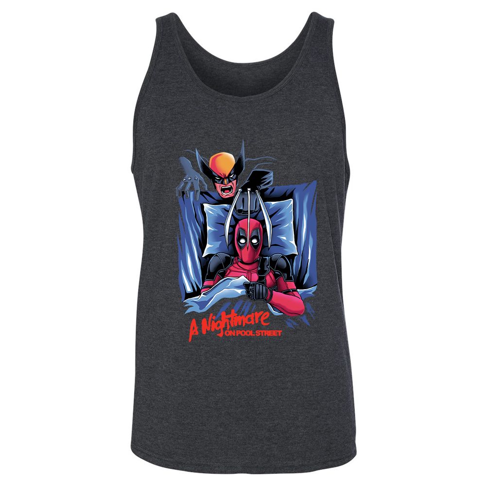 Unisex Jersey Tank - QJAD4KTX - Dark Grey Heather - 6