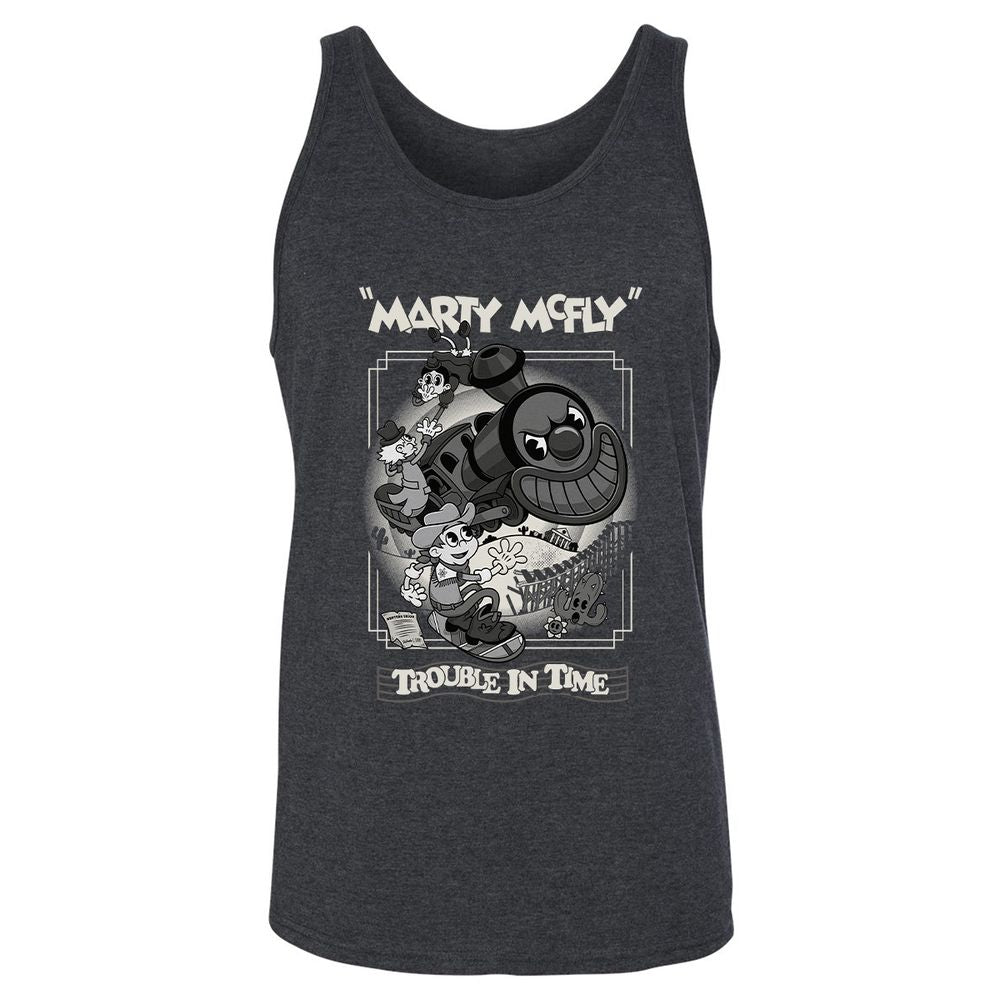 Unisex Jersey Tank - VXTWADB1 - Dark Grey Heather - 6