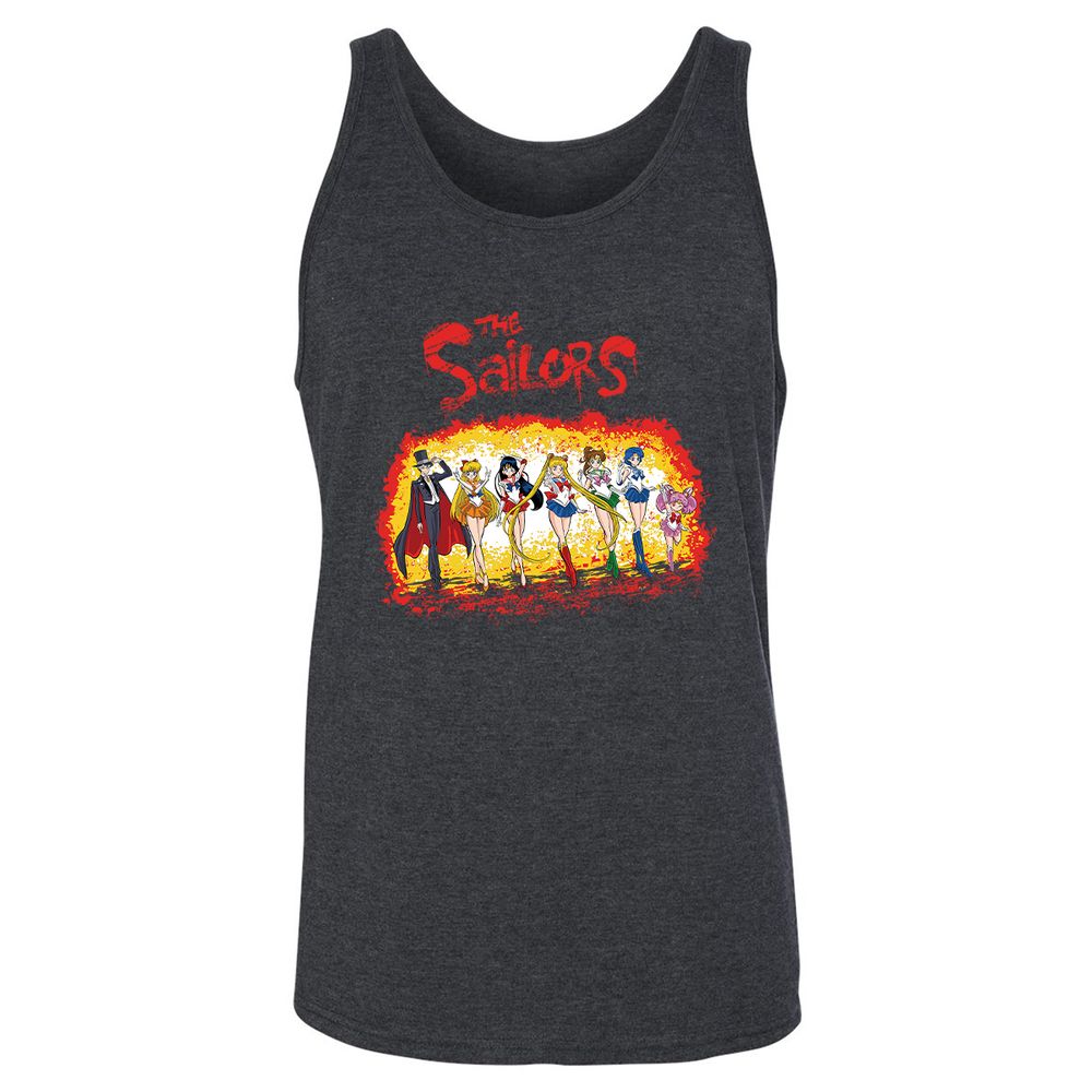 Unisex Jersey Tank - SX6PS4JV - Dark Grey Heather - 6