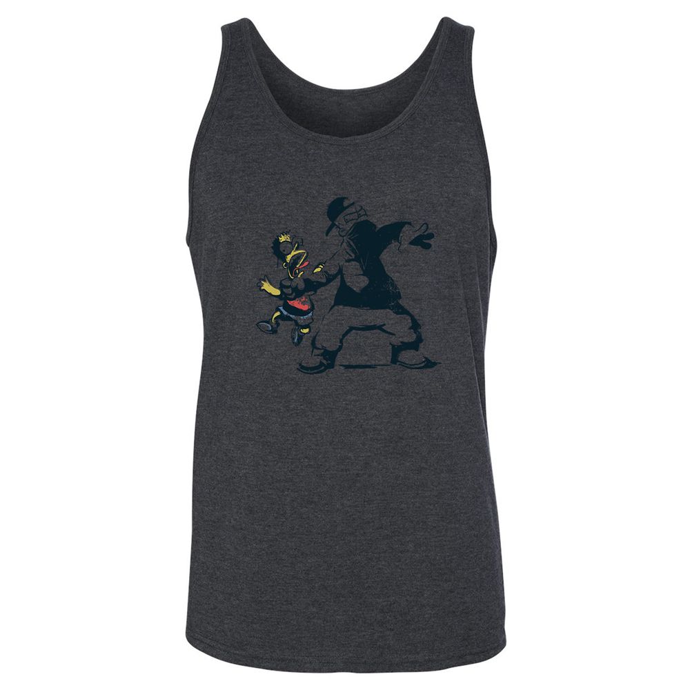 Unisex Jersey Tank - QYJ53EHE - Dark Grey Heather - 6
