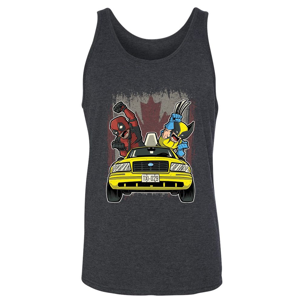 Unisex Jersey Tank - V5EEZ41D - Dark Grey Heather - 6