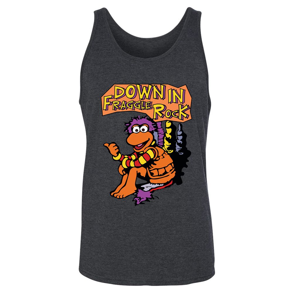 Unisex Jersey Tank - 5T6A5YLA - Dark Grey Heather - 6