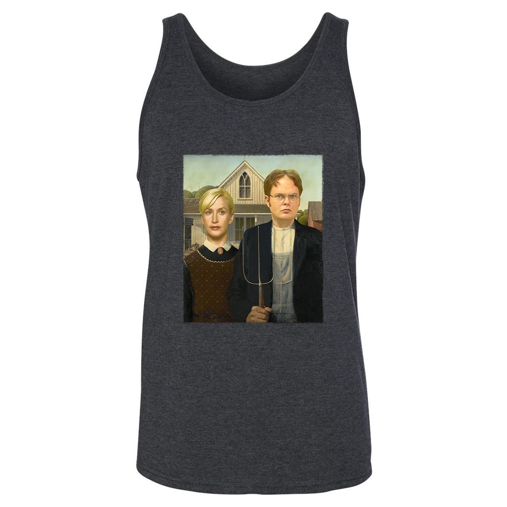 Unisex Jersey Tank - 6UR99CPL - Dark Grey Heather - 6