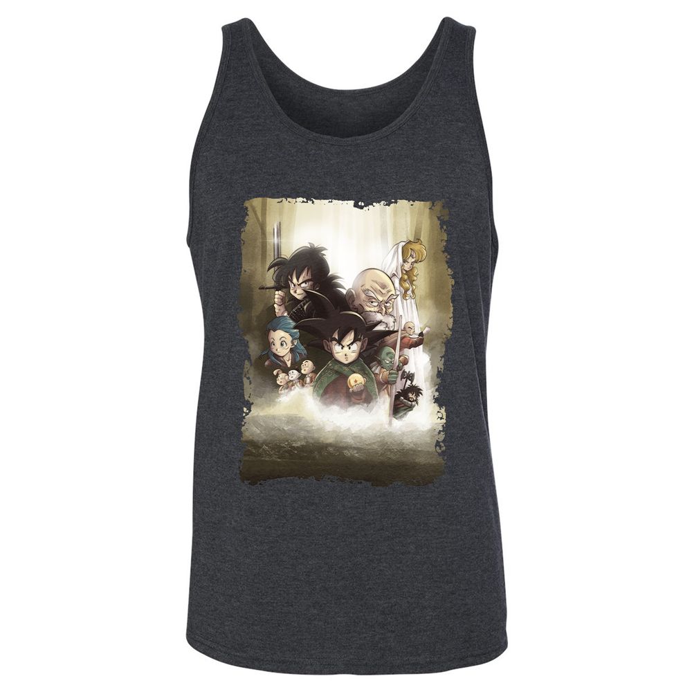 Unisex Jersey Tank - KTUFKTNB - Dark Grey Heather - 6
