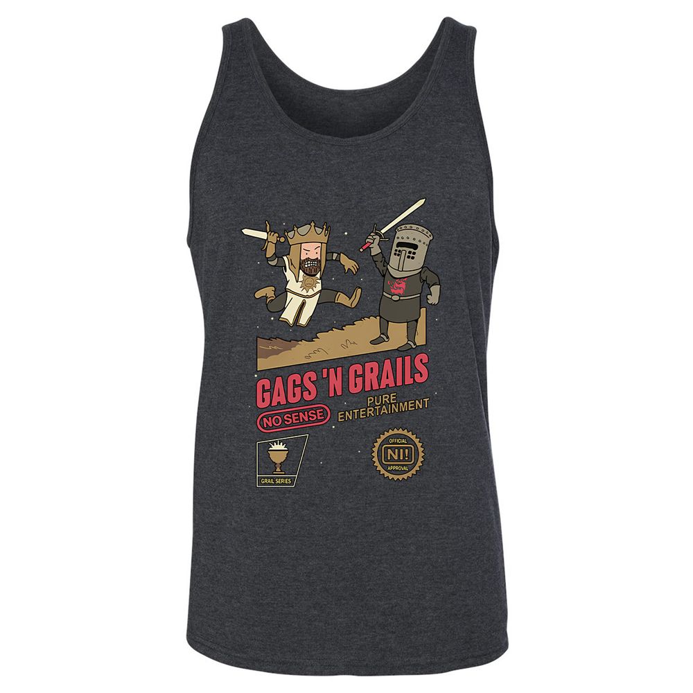 Unisex Jersey Tank - 8G68HNUN - Dark Grey Heather - 6
