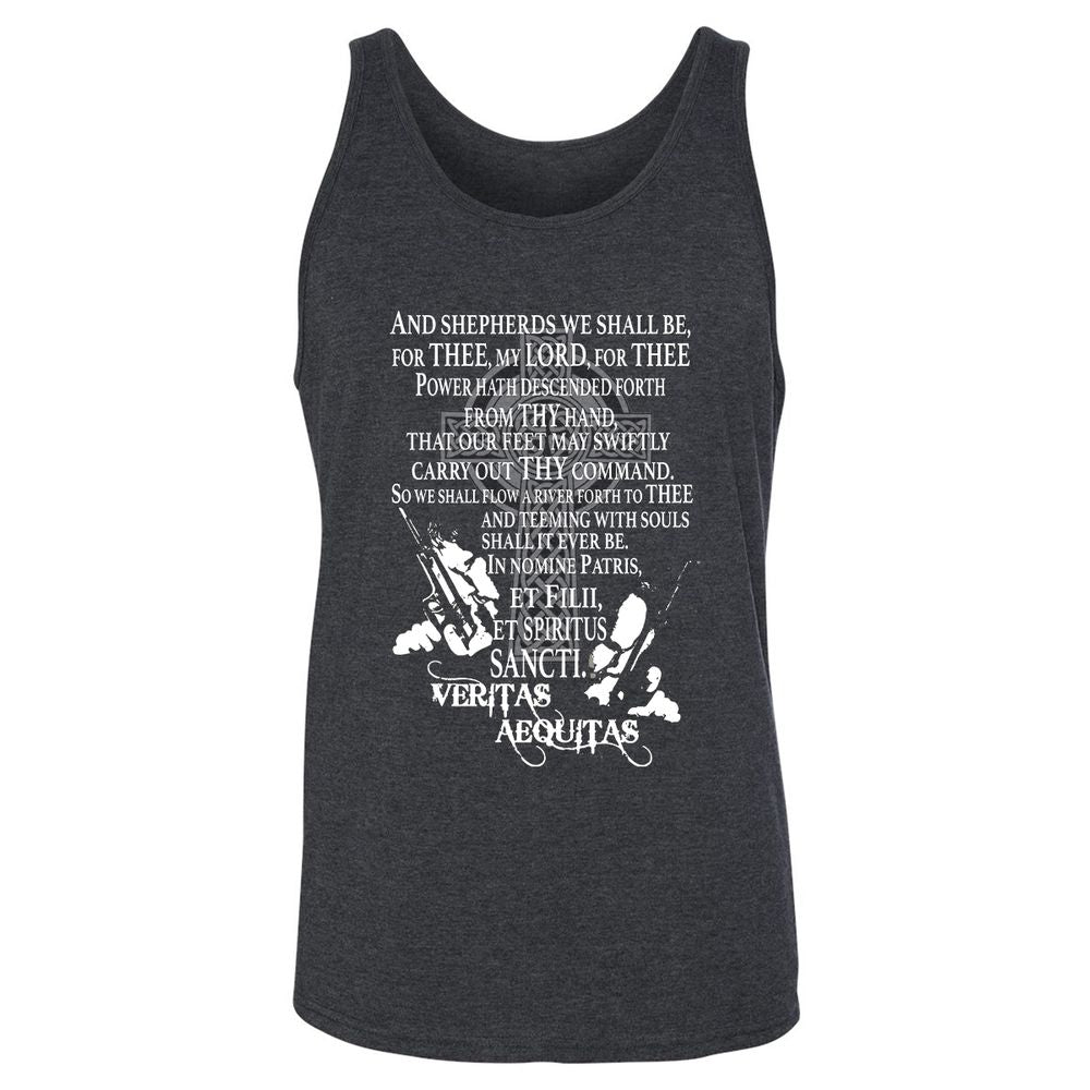 Unisex Jersey Tank - T6BV8L5K - Dark Grey Heather - 6