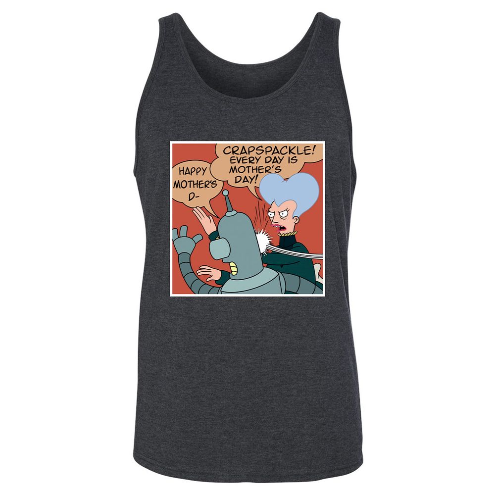 Unisex Jersey Tank - 144J23NW - Dark Grey Heather - 6