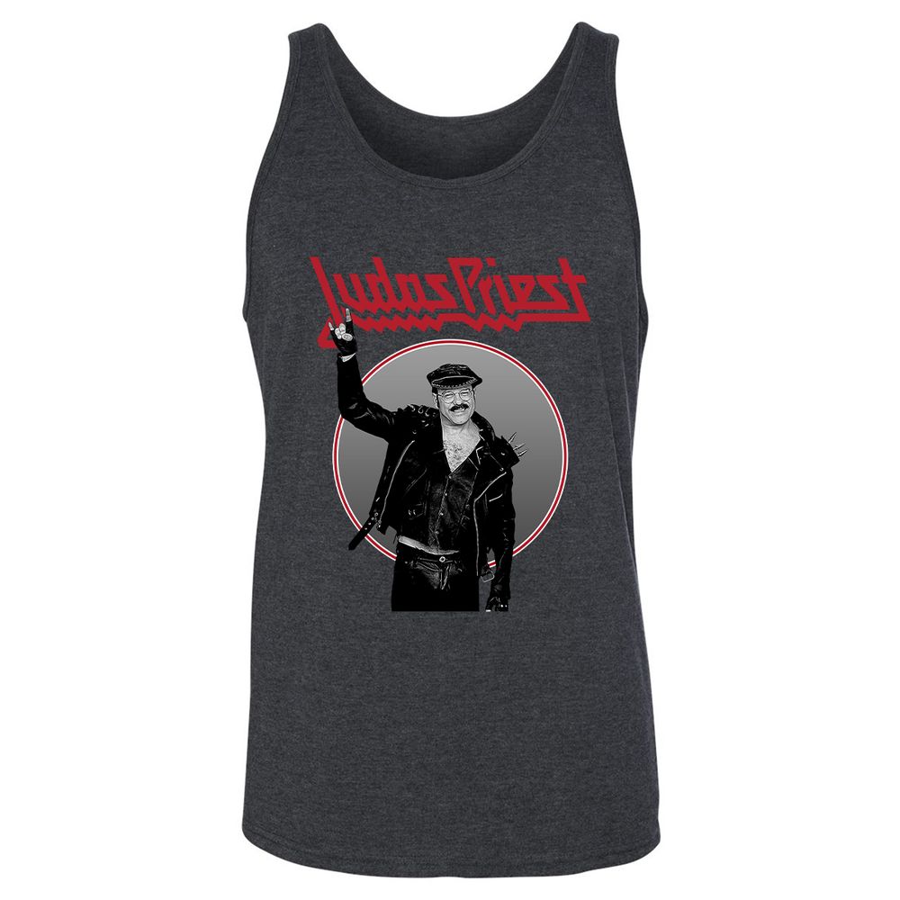 Unisex Jersey Tank - 312ECDAS - Dark Grey Heather - 6