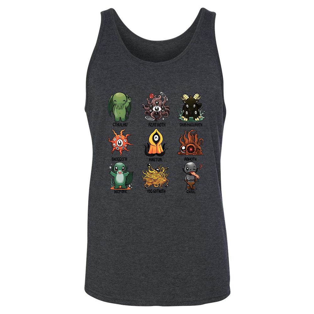 Unisex Jersey Tank - BL49T3A5 - Dark Grey Heather - 6