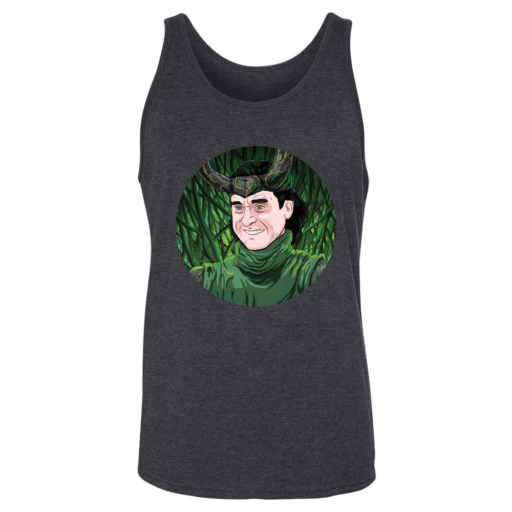 Unisex Jersey Tank - FMXLUZJ2 - Dark Grey Heather - 6