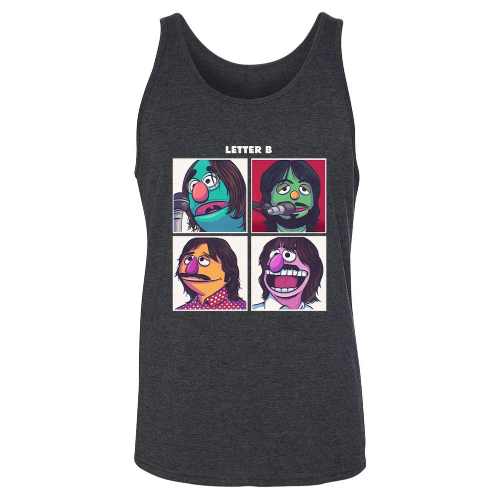 Unisex Jersey Tank - UKWAVHJN - Dark Grey Heather - 6