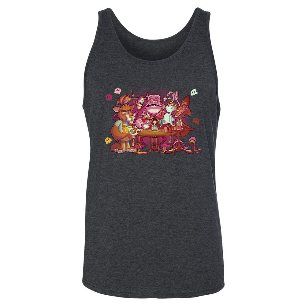 Unisex Jersey Tank - 2DVJG6B2 - Dark Grey Heather - 6