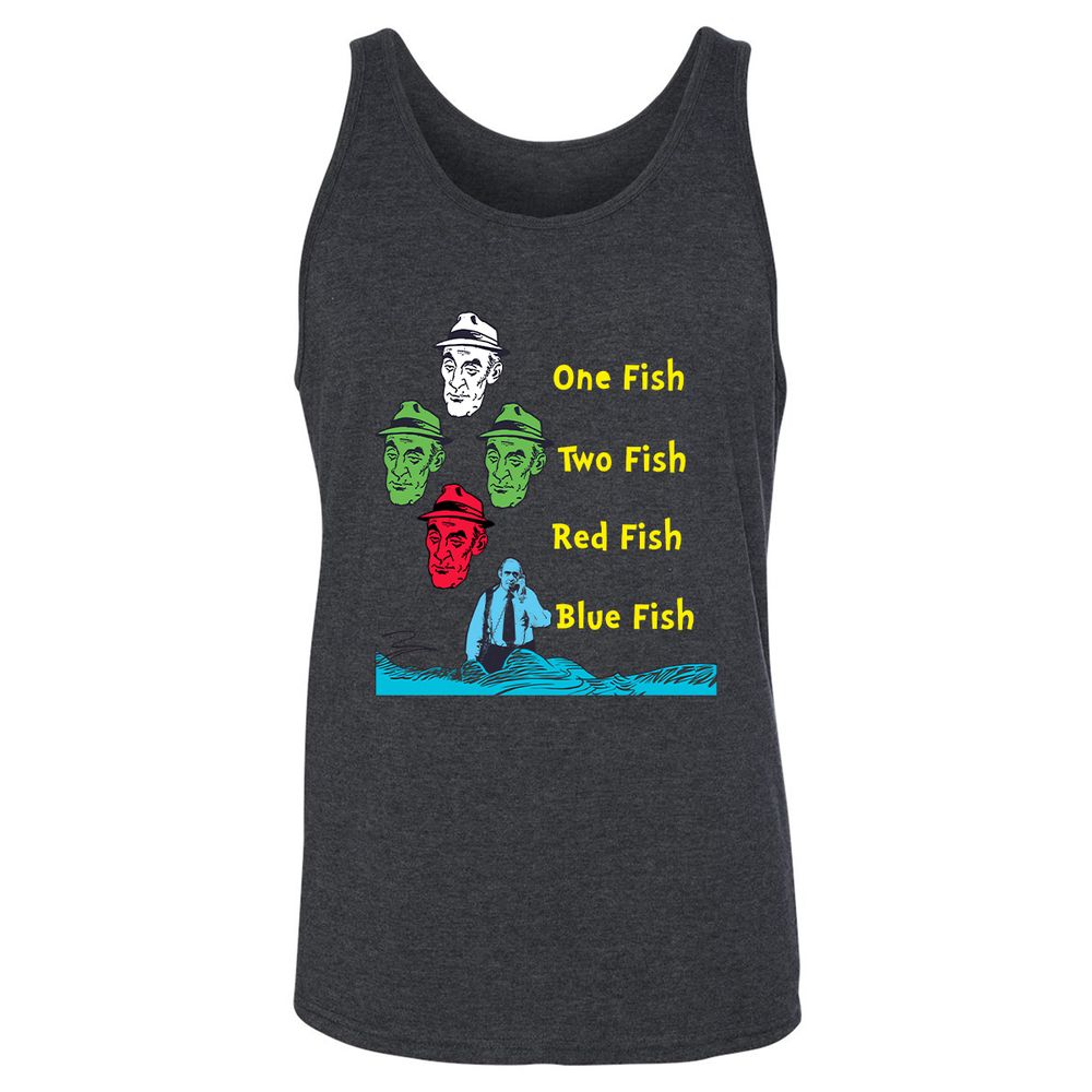 Unisex Jersey Tank - X1R8QCFB - Dark Grey Heather - 6