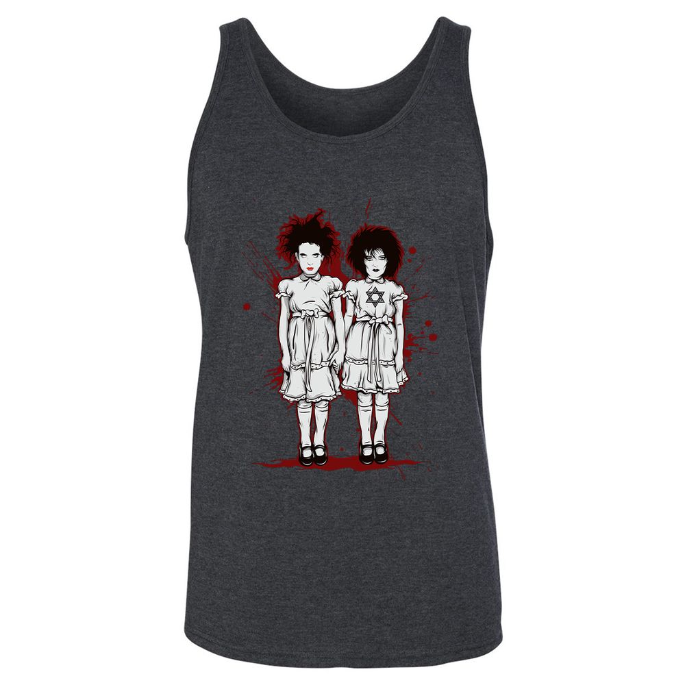 Unisex Jersey Tank - Z7GDLBHW - Dark Grey Heather - 6