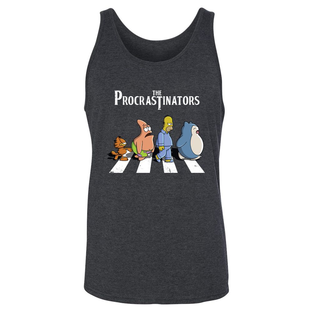 Unisex Jersey Tank - LGNVCYY8 - Dark Grey Heather - 6