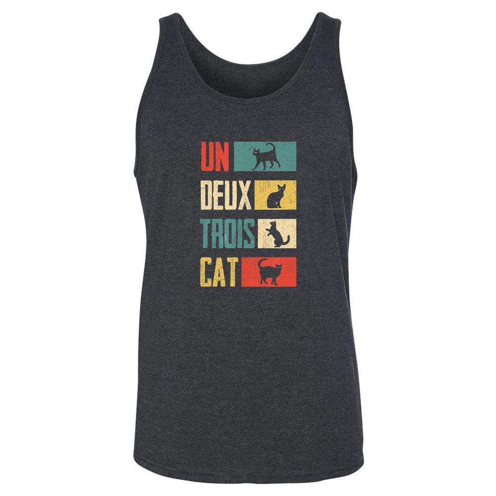 Unisex Jersey Tank - FLY9PR5P - Dark Grey Heather - 6