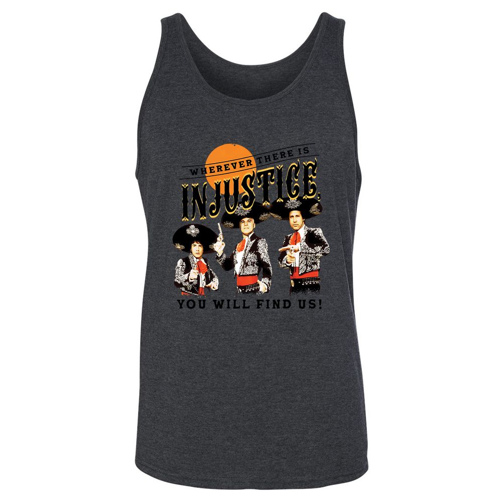 Unisex Jersey Tank - W9R4QQVL - Dark Grey Heather - 6