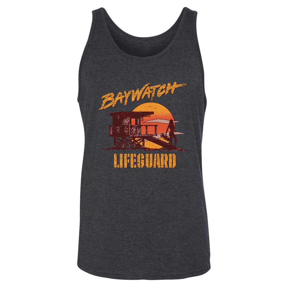 Unisex Jersey Tank - M1FZ2EA8 - Dark Grey Heather - 6