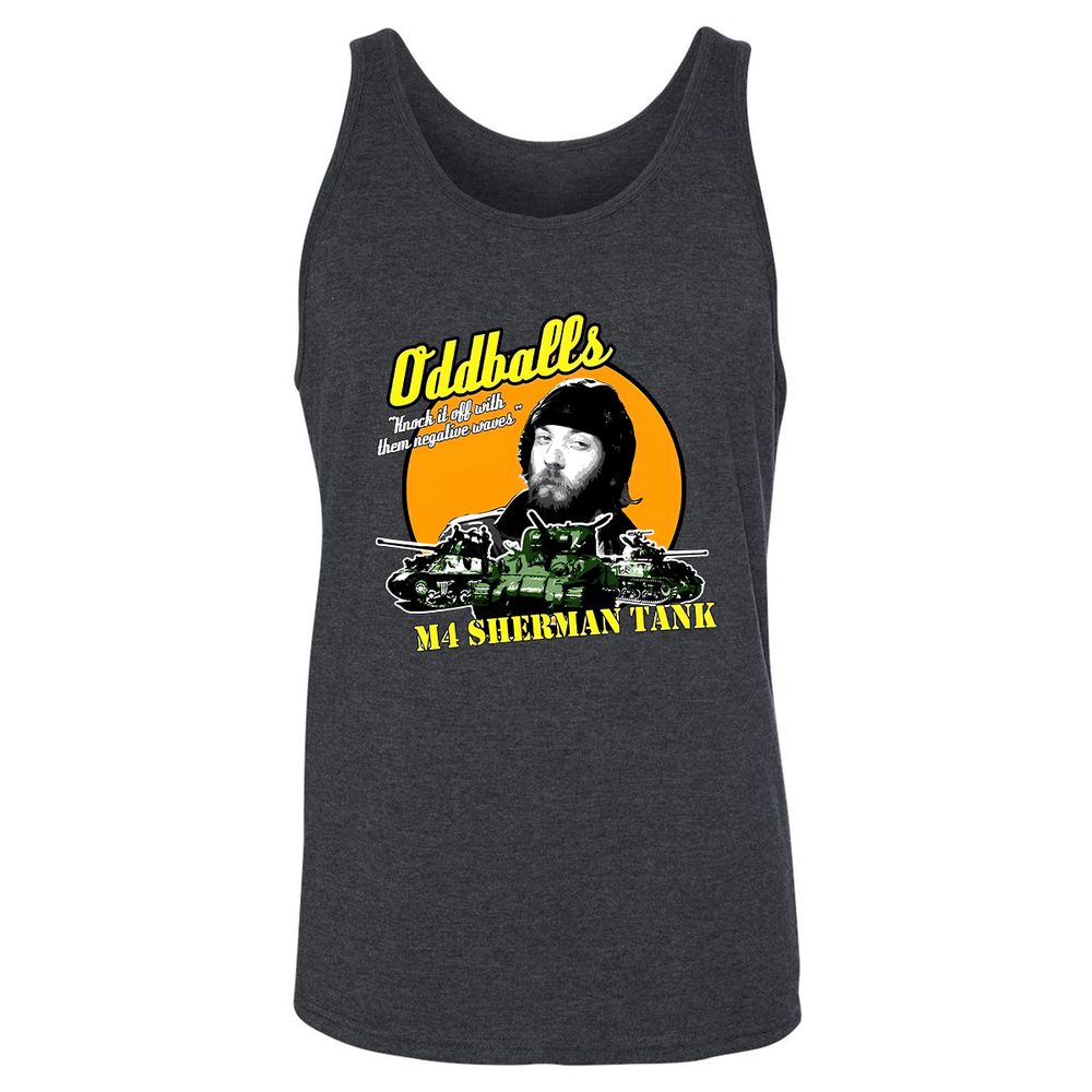 Unisex Jersey Tank - 2AXJ9G22 - Dark Grey Heather - 6