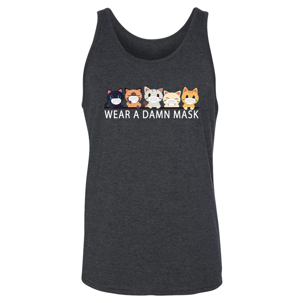 Unisex Jersey Tank - LMJFCQ7L - Dark Grey Heather - 6