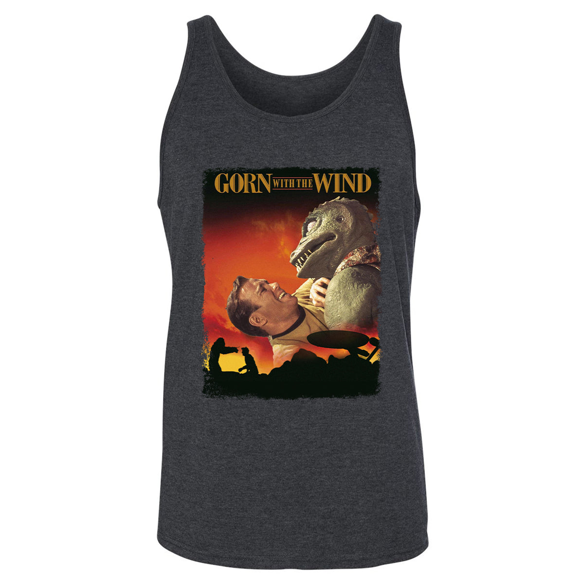 Unisex Jersey Tank - YUYBM252 - Dark Grey Heather - 6