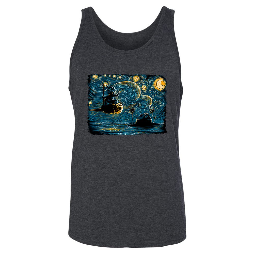 Unisex Jersey Tank - LZYJQSSX - Dark Grey Heather - 6