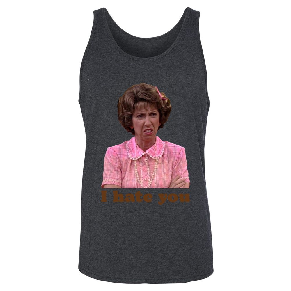 Unisex Jersey Tank - QXQ1QKDW - Dark Grey Heather - 6