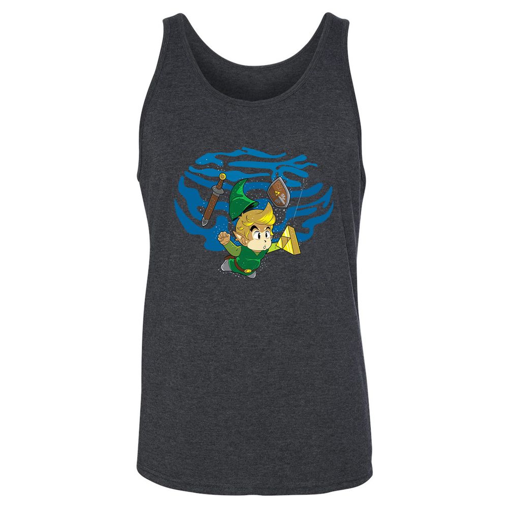 Unisex Jersey Tank - 64ZM82BU - Dark Grey Heather - 6