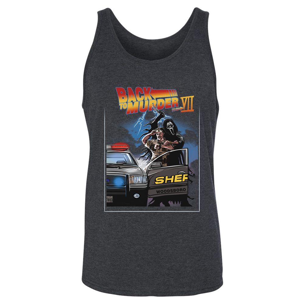 Unisex Jersey Tank - FRTLVZ2X - Dark Grey Heather - 6