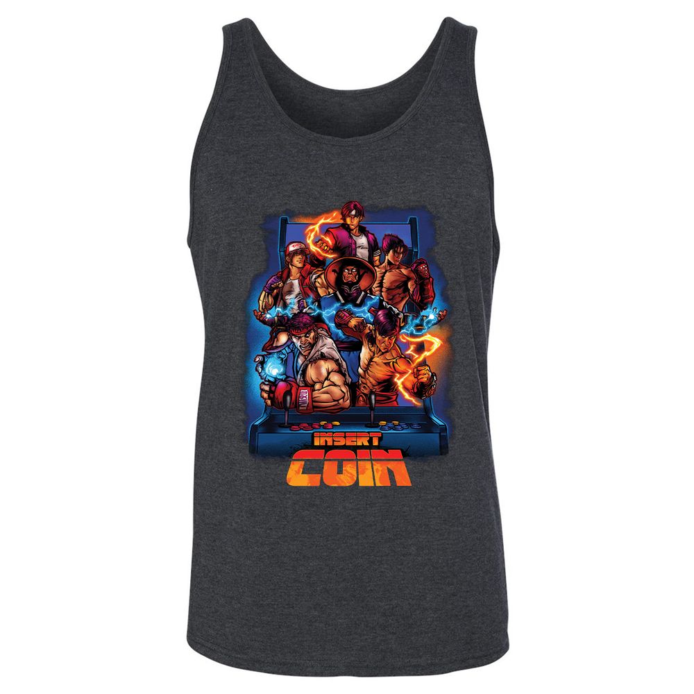 Unisex Jersey Tank - YGXGFSRU - Dark Grey Heather - 6