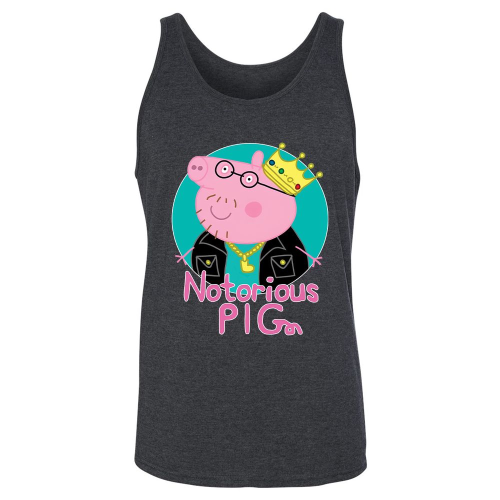 Unisex Jersey Tank - 71JPEGUH - Dark Grey Heather - 6